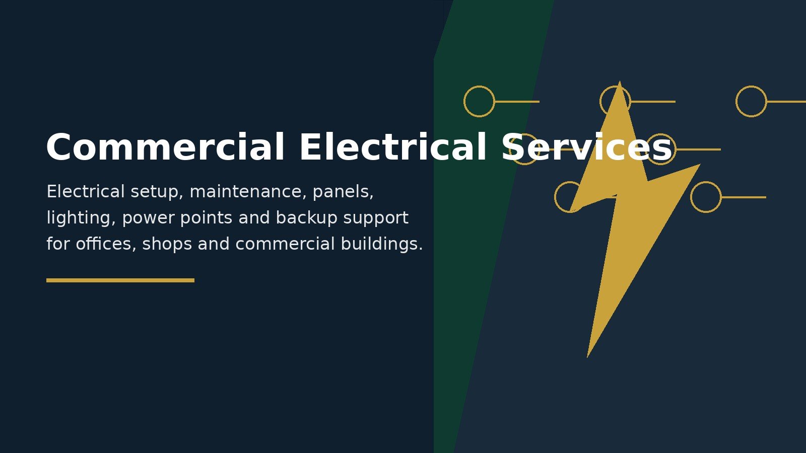 Electrical engineering services graphic