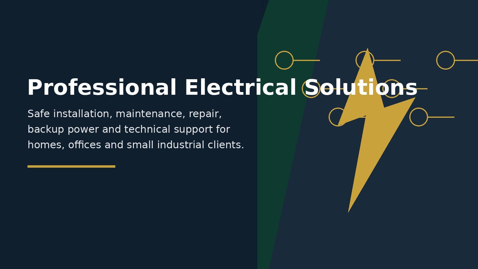 SA Enterprises electrical services